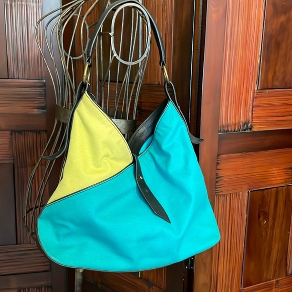 Lou Lou de la Falaise Color Block Bag